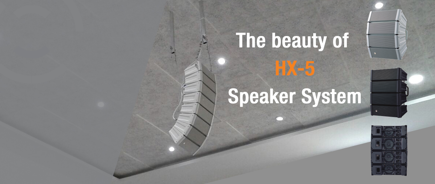 TOA Electronics Pte Ltd | HX-5 Compact Array Speaker System